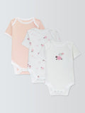 John Lewis baby bodysuits sheep/stripe short sleeve pack of 3, UK version