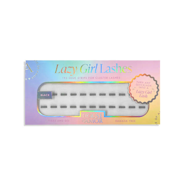 House of Amor lazy girl glue strips clear, UK version