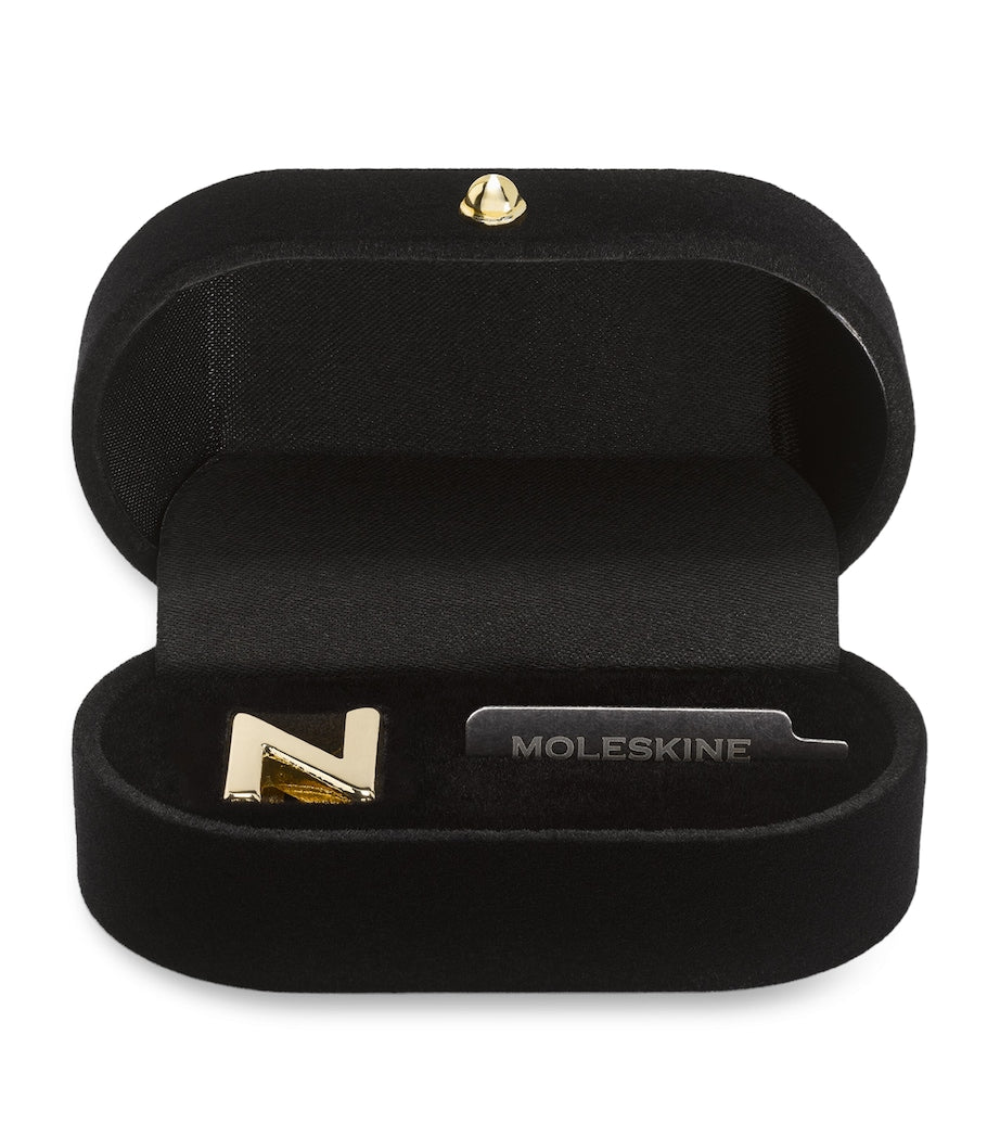 Moleskine Gold-Plated N Notebook Charm