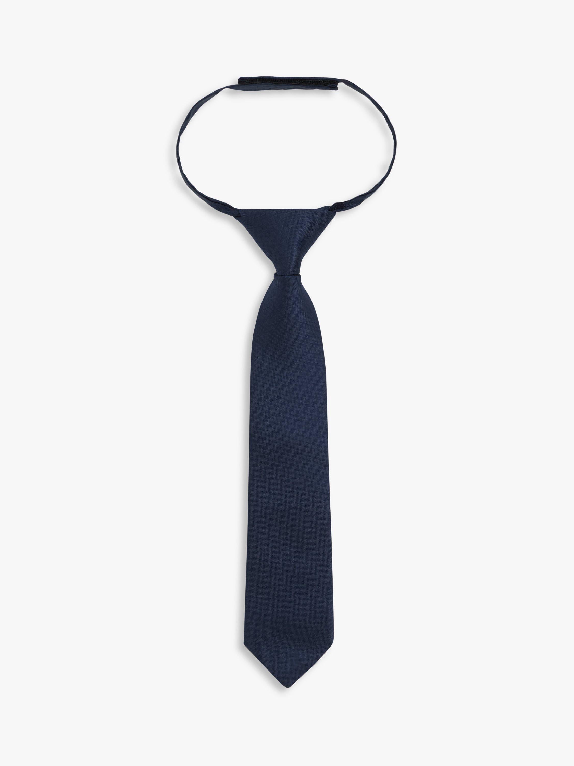 John Lewis kids neck tie with velcro fastening for ages 5-11, UK version