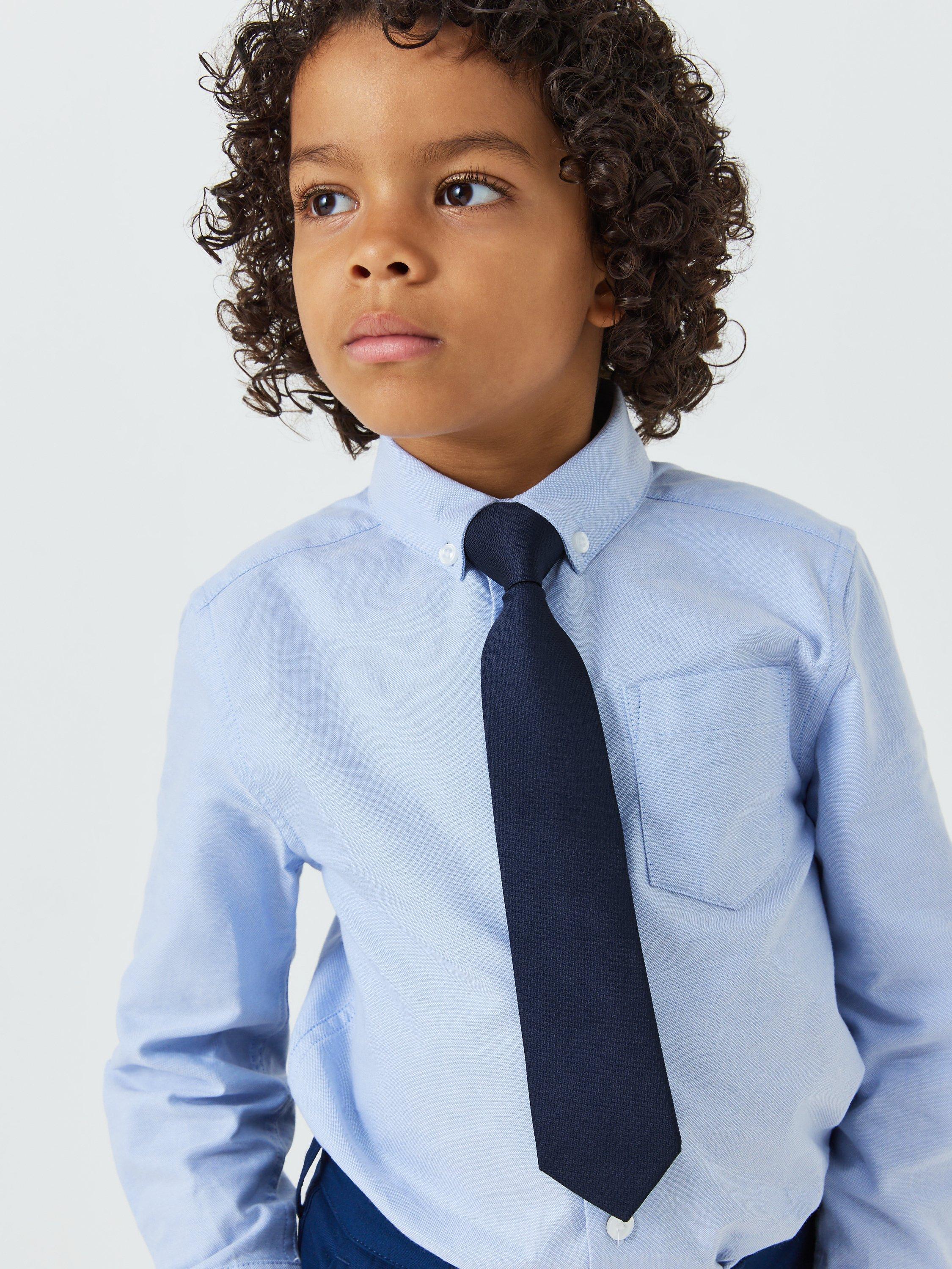 John Lewis kids neck tie with velcro fastening for ages 5-11, UK version