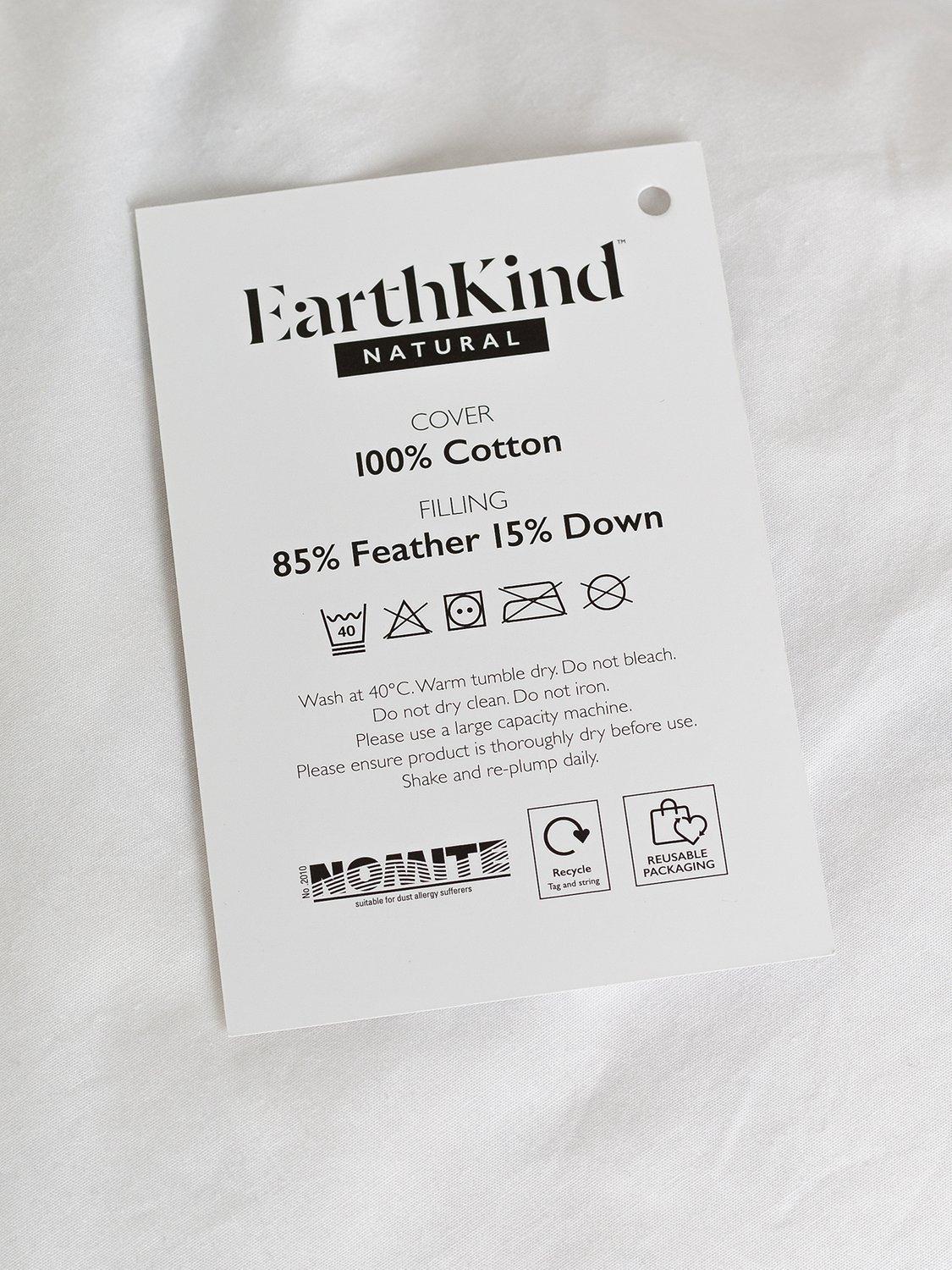 EarthKind Recycled Feather & Down Duvet 13.5 Tog - British product