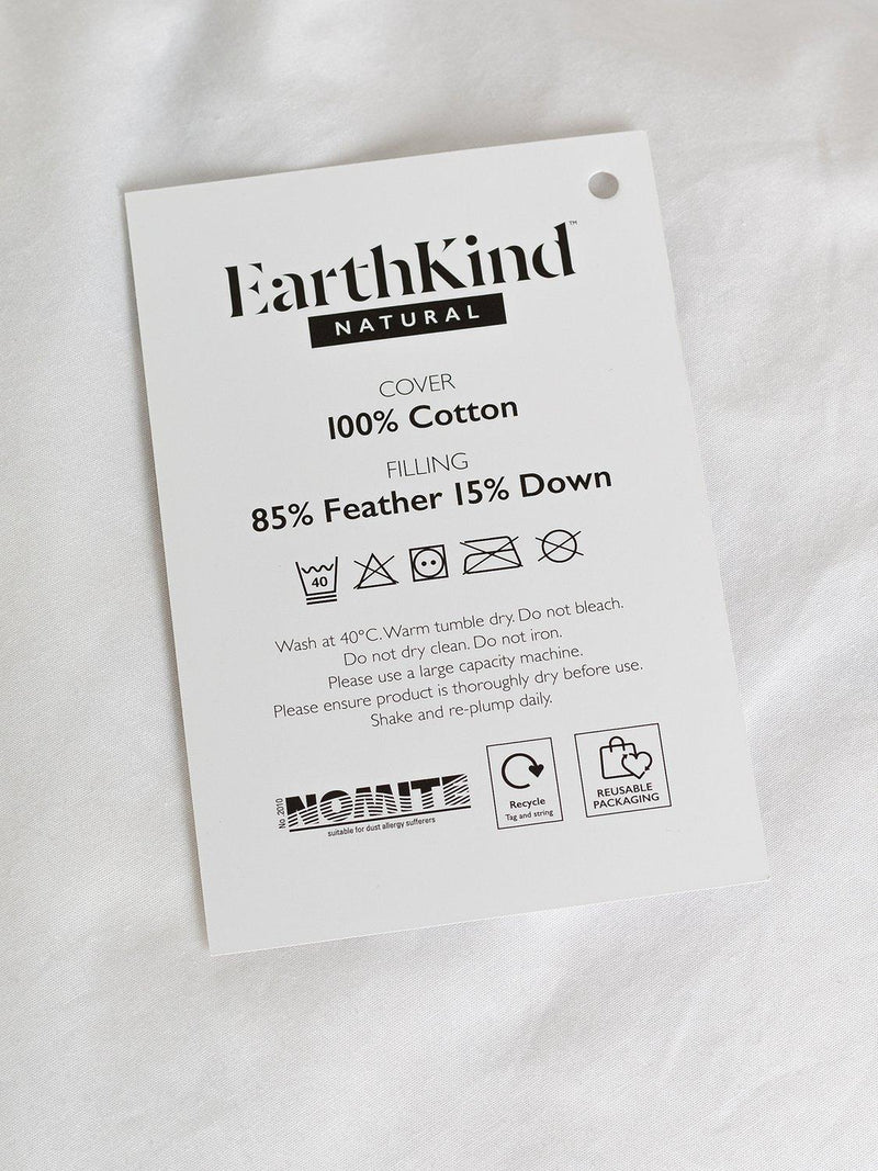 EarthKind Recycled Feather & Down Duvet 13.5 Tog - British product