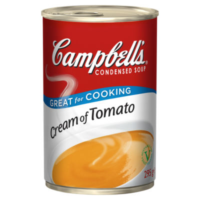 Campbell's cream of tomato soup 295g - British product