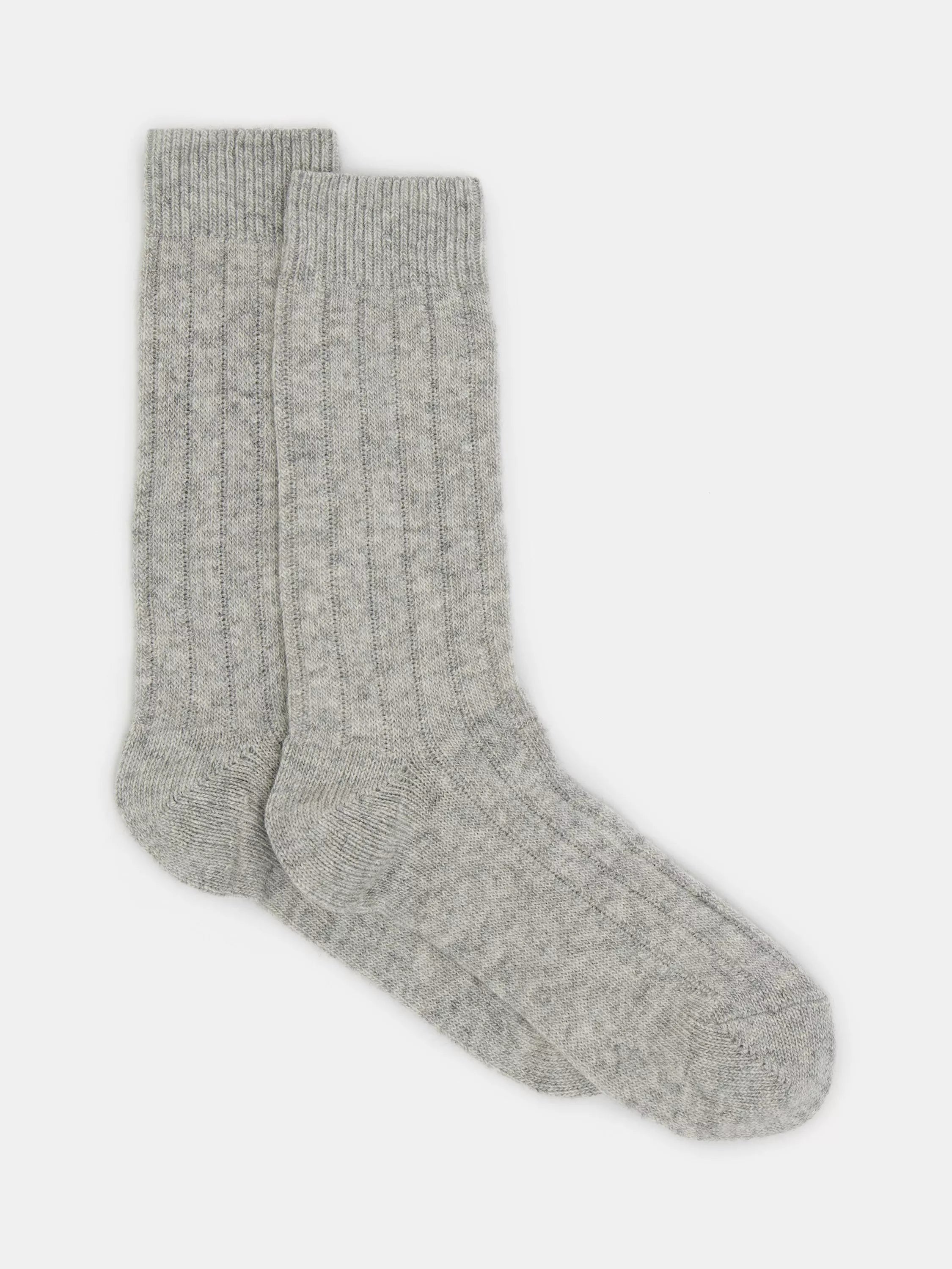 HUSH Murica Cashmere Blend Ribbed Socks - McGrocer