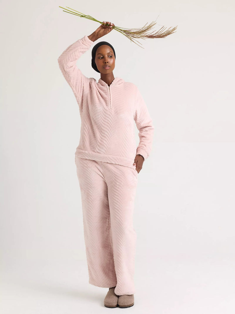 Pretty You London cosy chevron pyjama set, imported from the UK