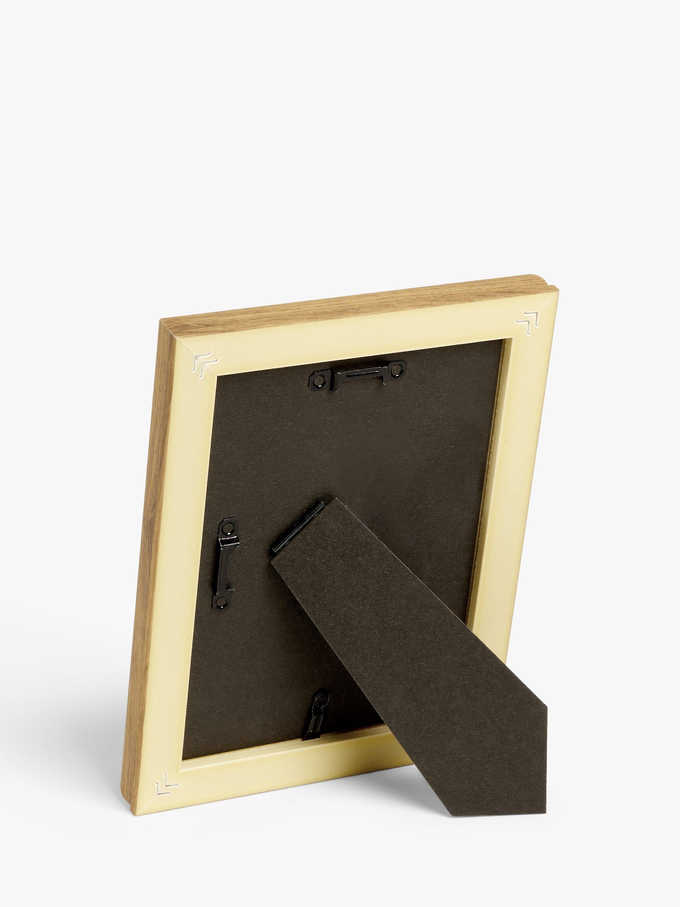 John Lewis wood-effect photo frame in Natural, UK version