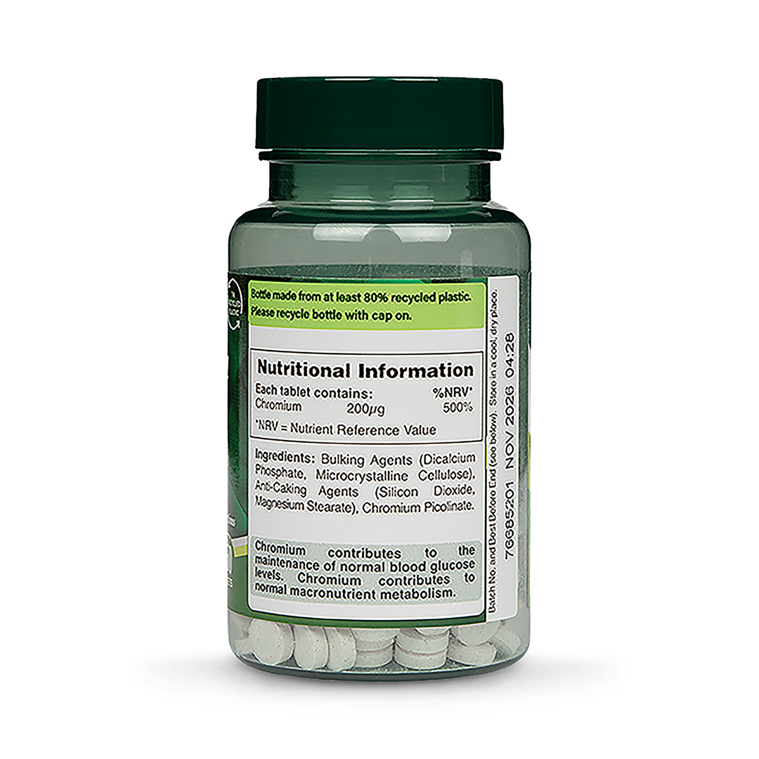 Holland Barrett Chromium Picolinate 250 Tablets 200ug