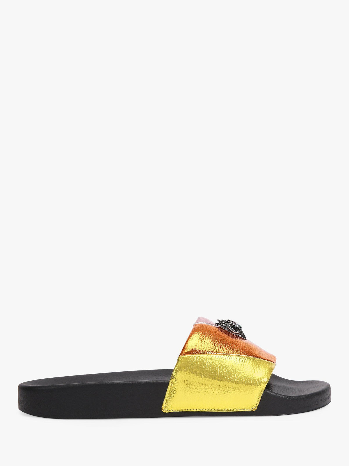 Multi-Colour Flat-Heel Summer Sliders