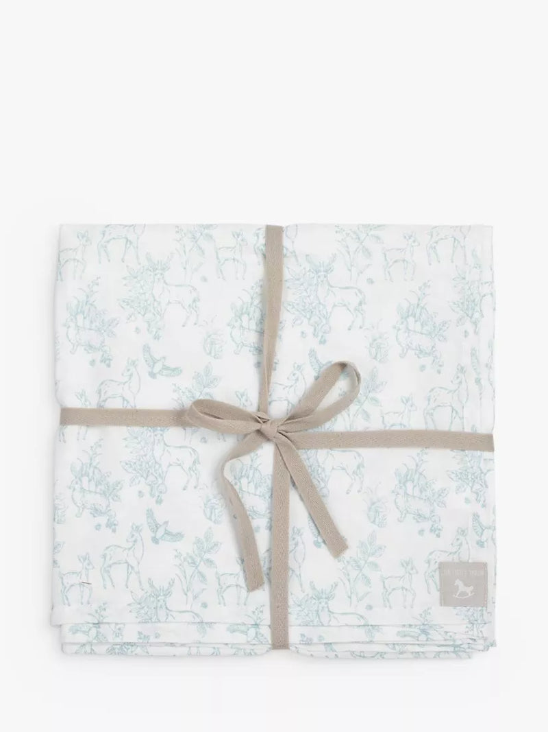 The Little Tailor Large Muslin Blanket, 112 x 112cm