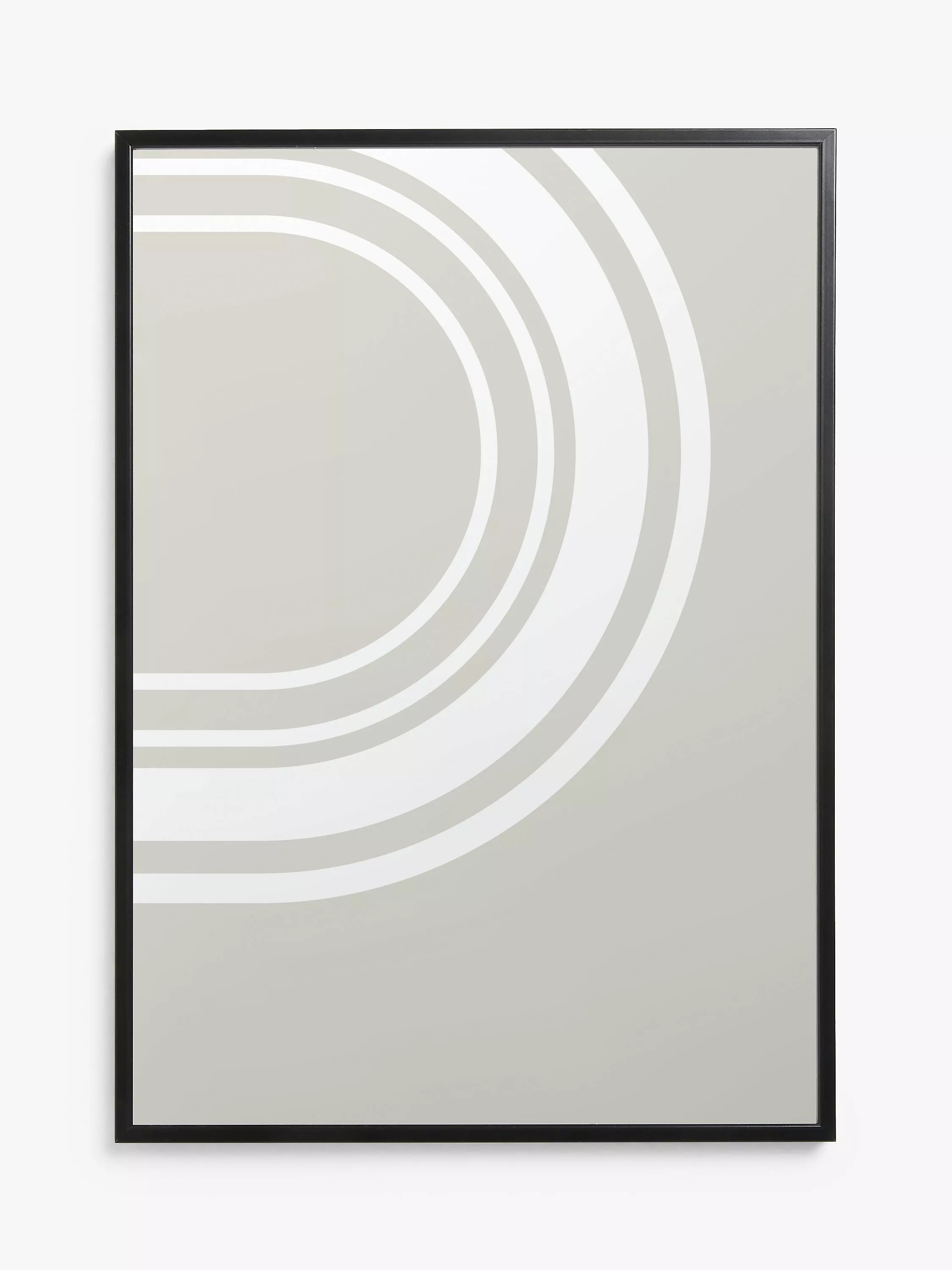 John Lewis black aluminium poster frame, UK version