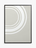 John Lewis black aluminium poster frame, UK version