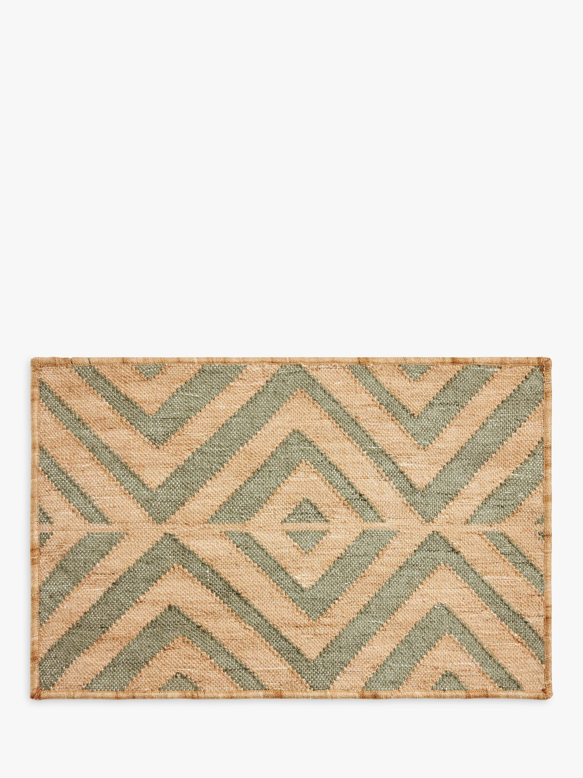 John Lewis irregular triangles door mat 60x40cm, UK version