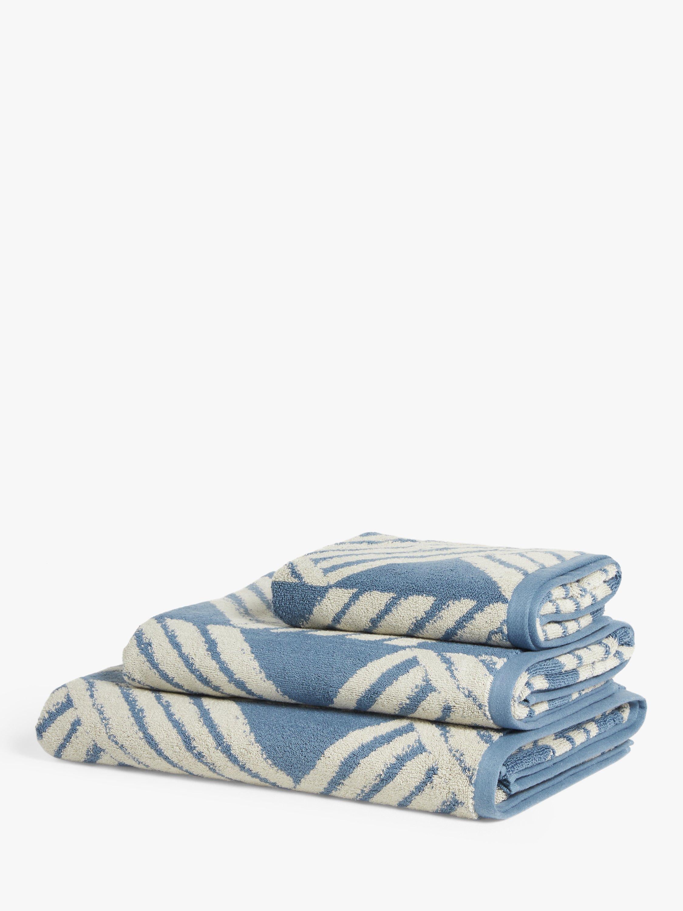 John Lewis Klo jacquard cotton bath towel, UK version