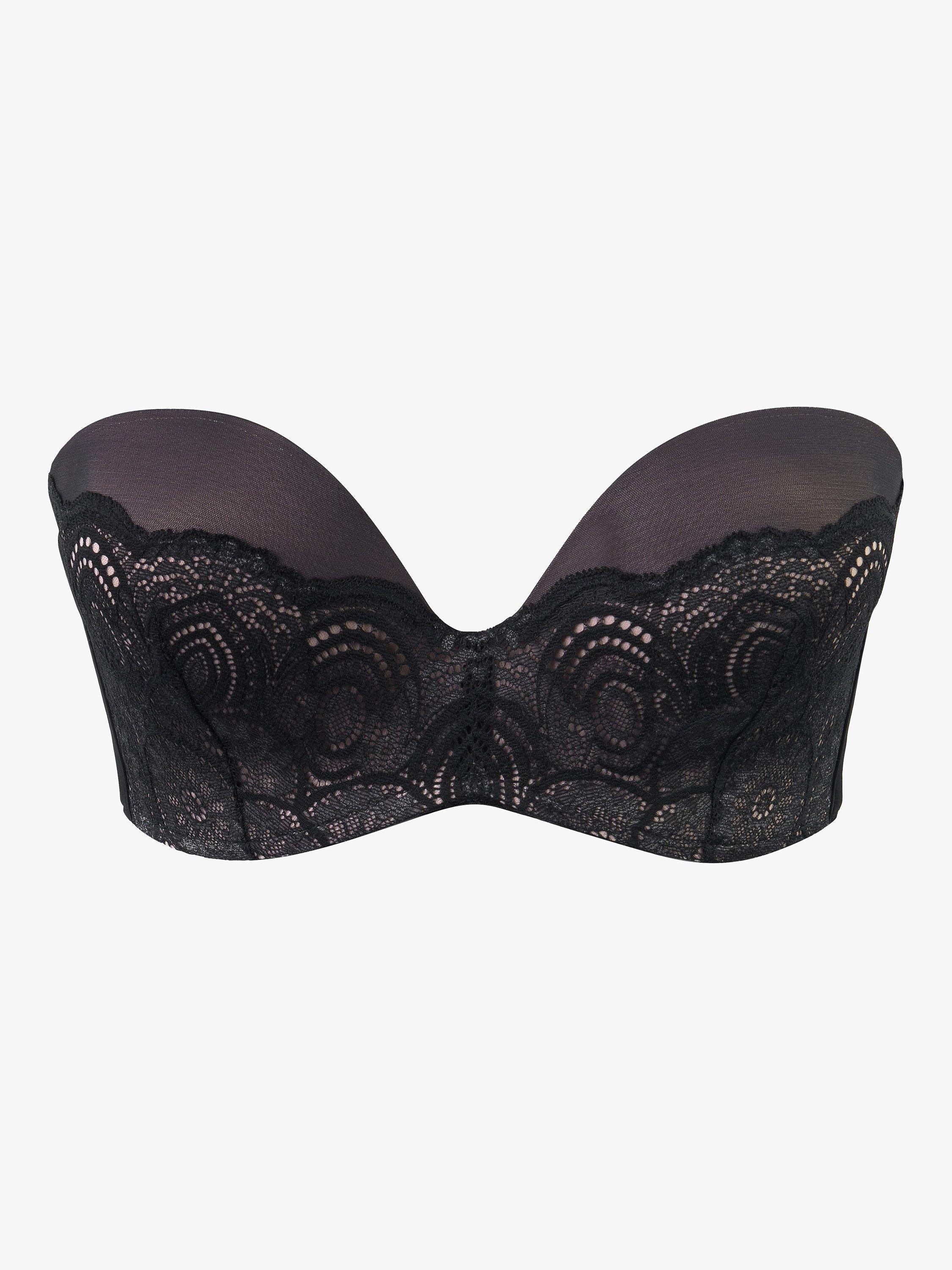 Wonderbra Strapless Push Up Bra lace finish (British brand)