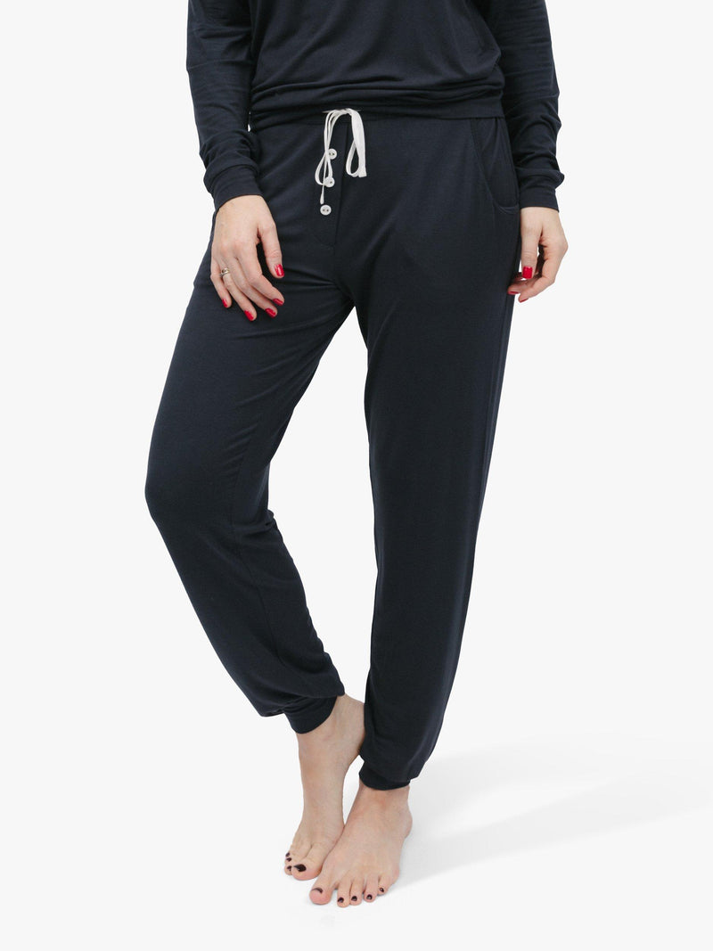 Comfortable Jersey Pyjama Bottoms in Charcoal
