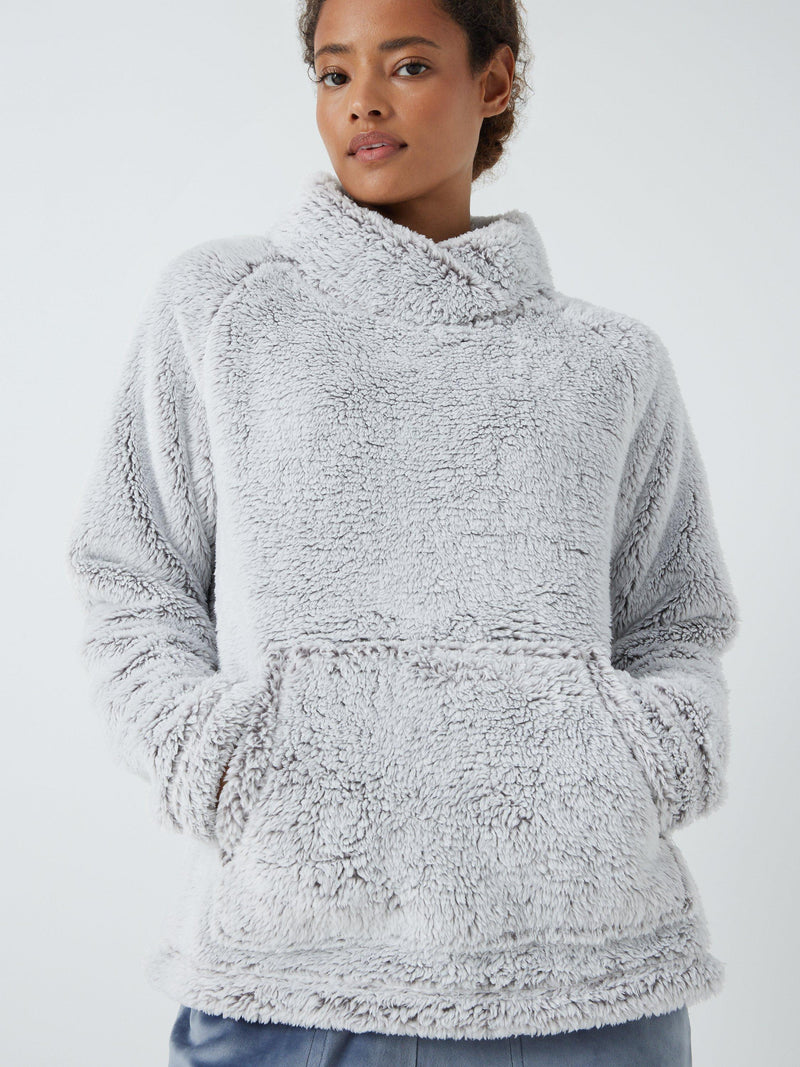 John Lewis High Pile Snuggle Fleece Top Long Sleeve, UK version