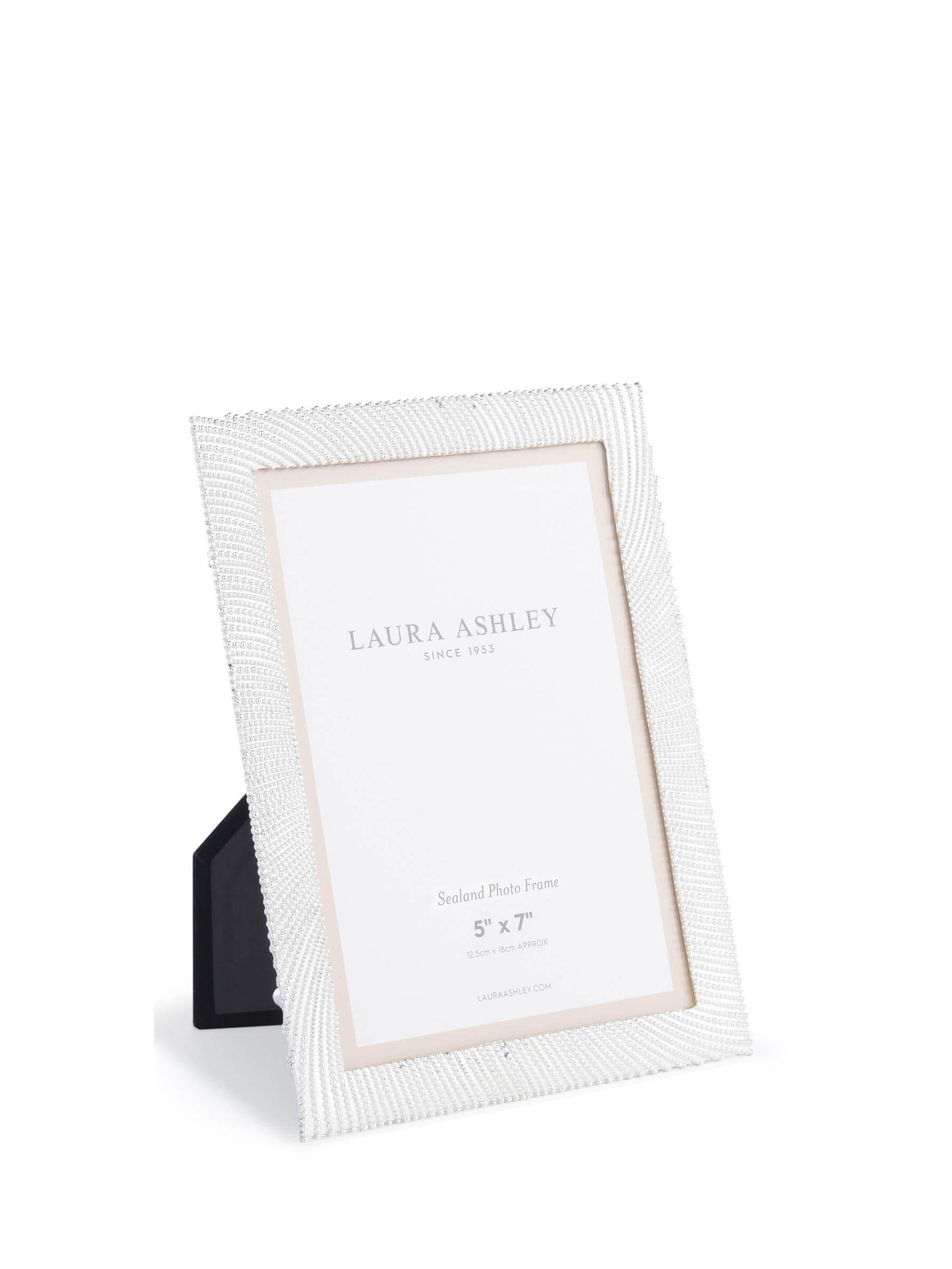 Laura Ashley silver-plated photo frame, UK version