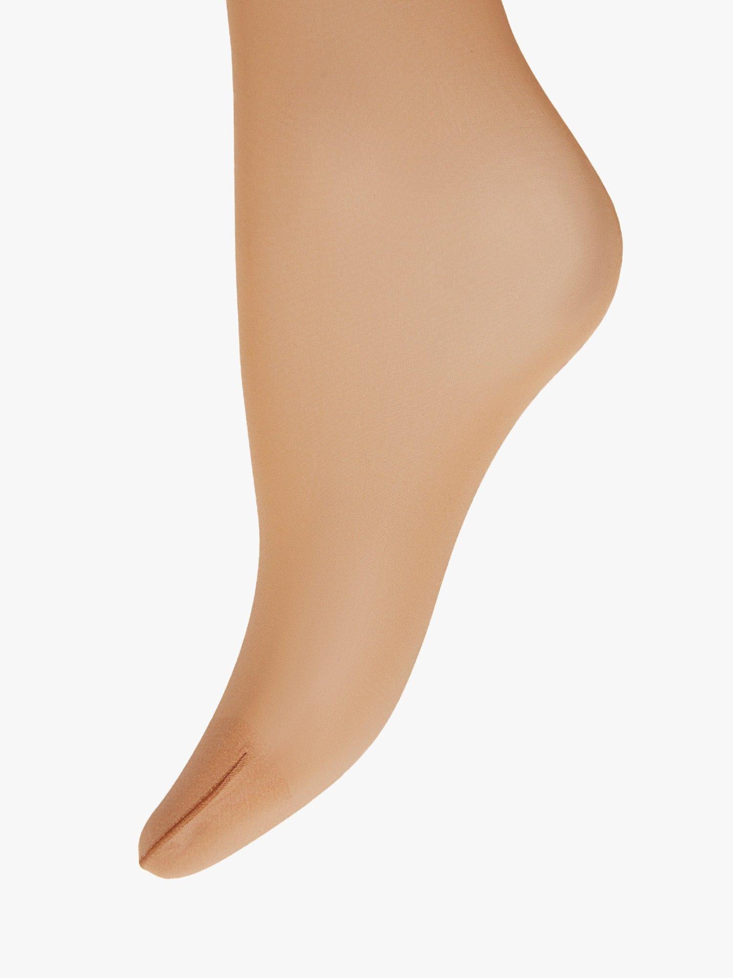 Wolford Fatal 15 denier sheer tights with reinforced toe and wide waistband (British brand)