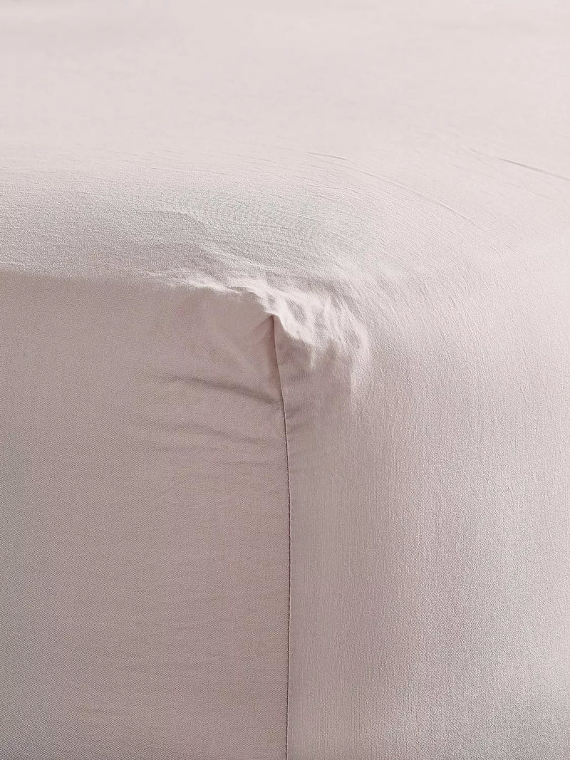 Bedfolk Relaxed Cotton Deep Fitted Sheets