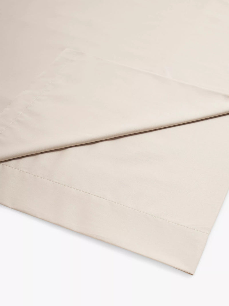 John Lewis Easy Care Organic Cotton 200 Thread Count Flat Sheets