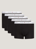 Tommy Hilfiger black trunks pack of five (British brand)
