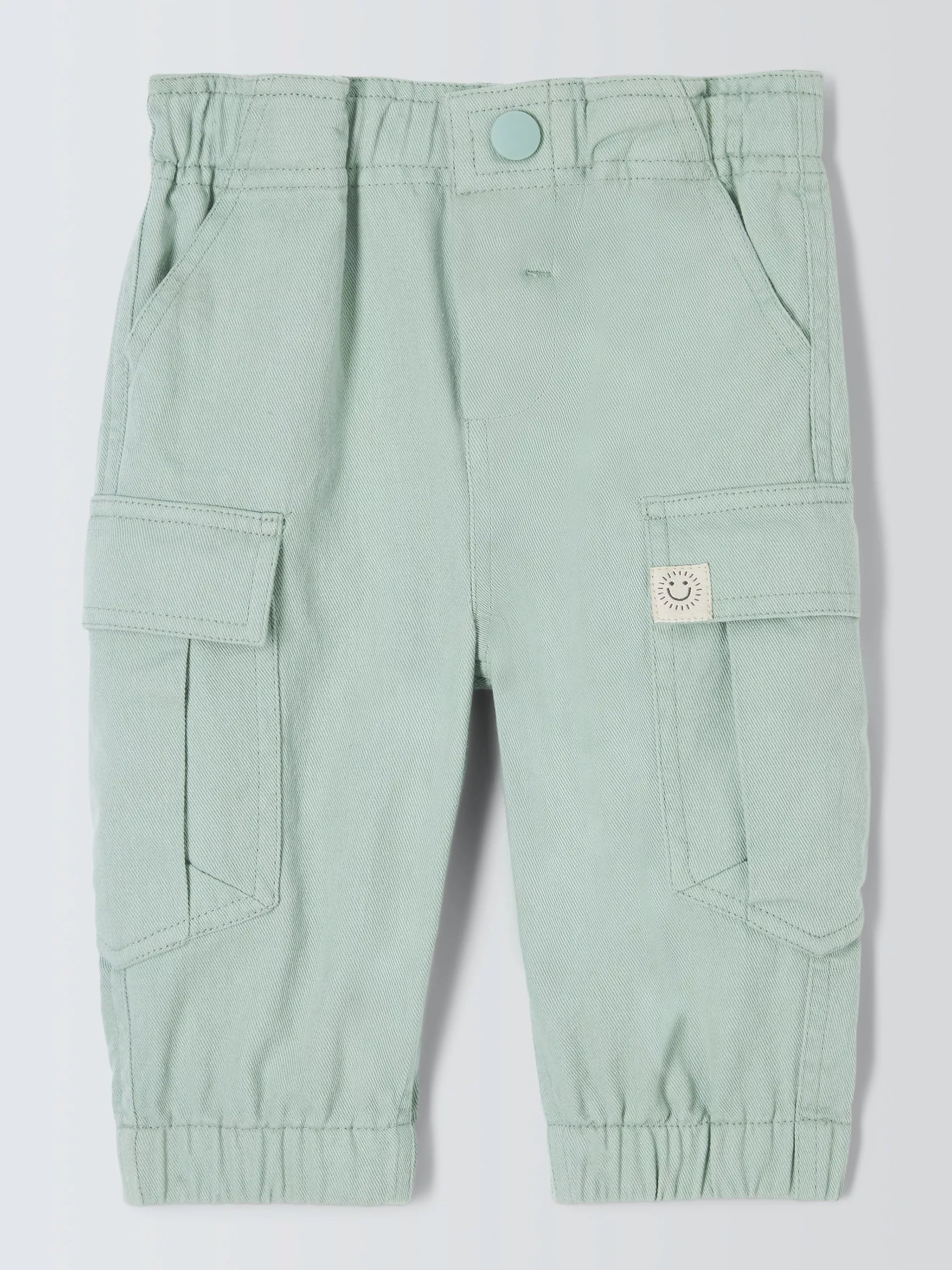 John Lewis Baby Twill Cargo Trousers - McGrocer