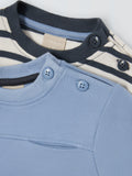 John Lewis baby sweatshirt pack of 2 blue multi, UK version
