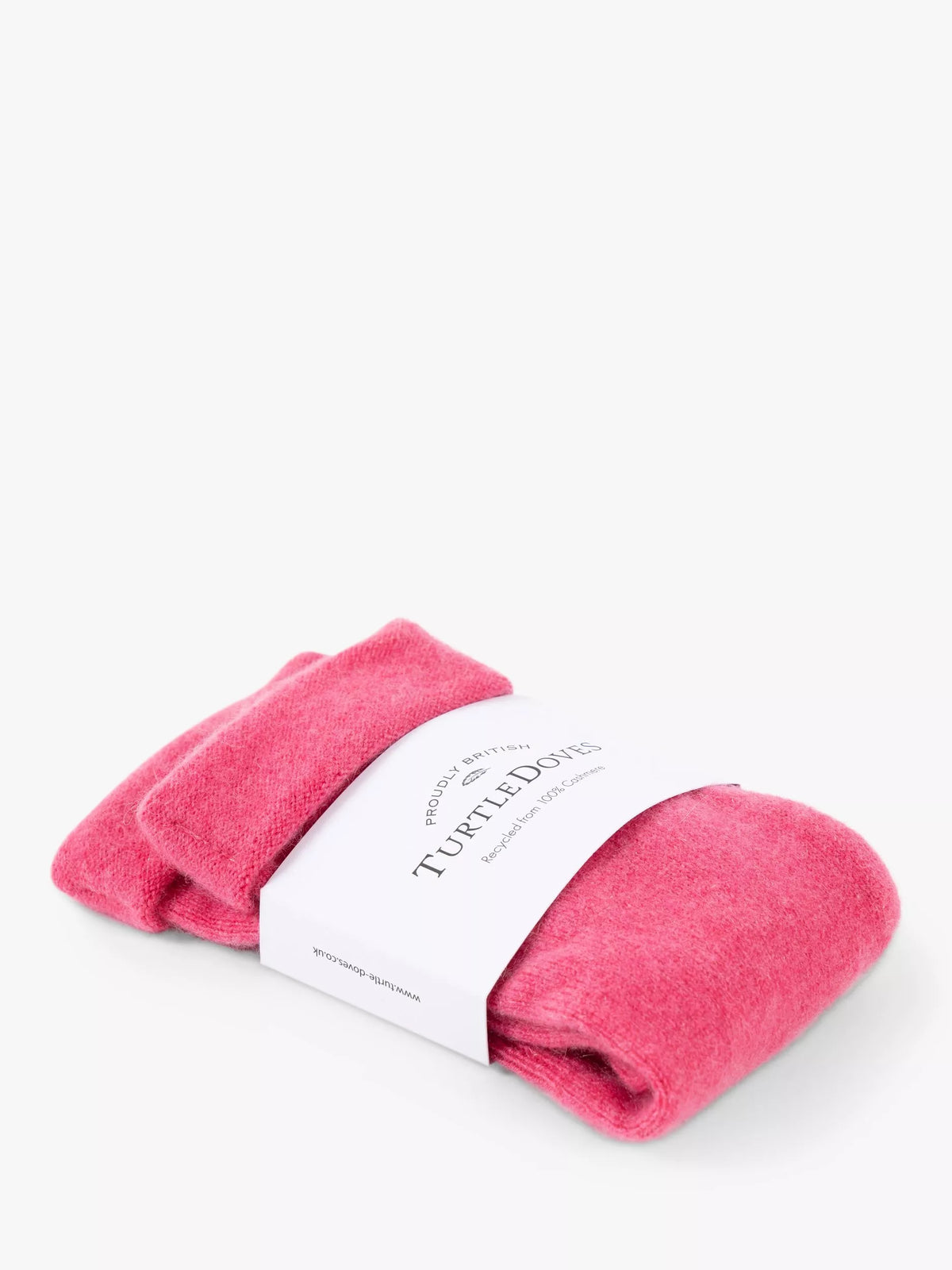 Celtic & Co. recycled cashmere fingerless gloves - British product