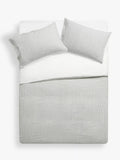 John Lewis Graphite Stripe Bedding - McGrocer
