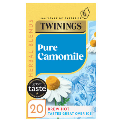 Twinings Pure Camomile tea bags 30g (British brand)