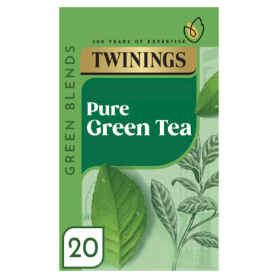 Twinings Pure Green Tea 20 Tea Bags 50g