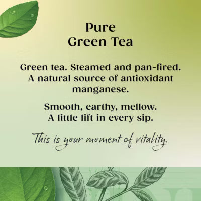 Twinings pure green tea 20 tea bags 50g (British brand)