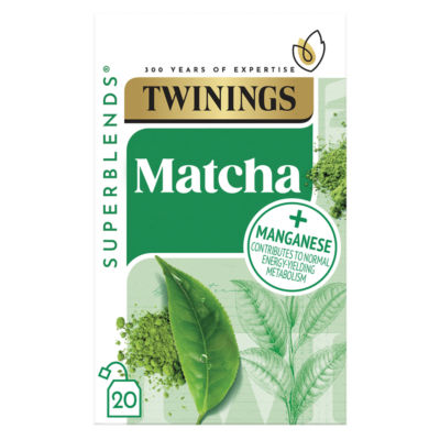 Twinings Superblends Green Matcha Tea Bags 40g (British brand)