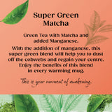 Twinings Superblends Green Matcha Tea Bags 40g (British brand)