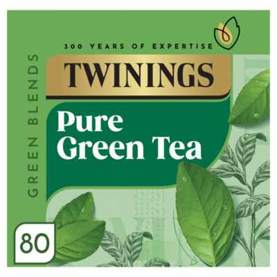Twinings Pure Green Tea Bags 200g box (British brand)