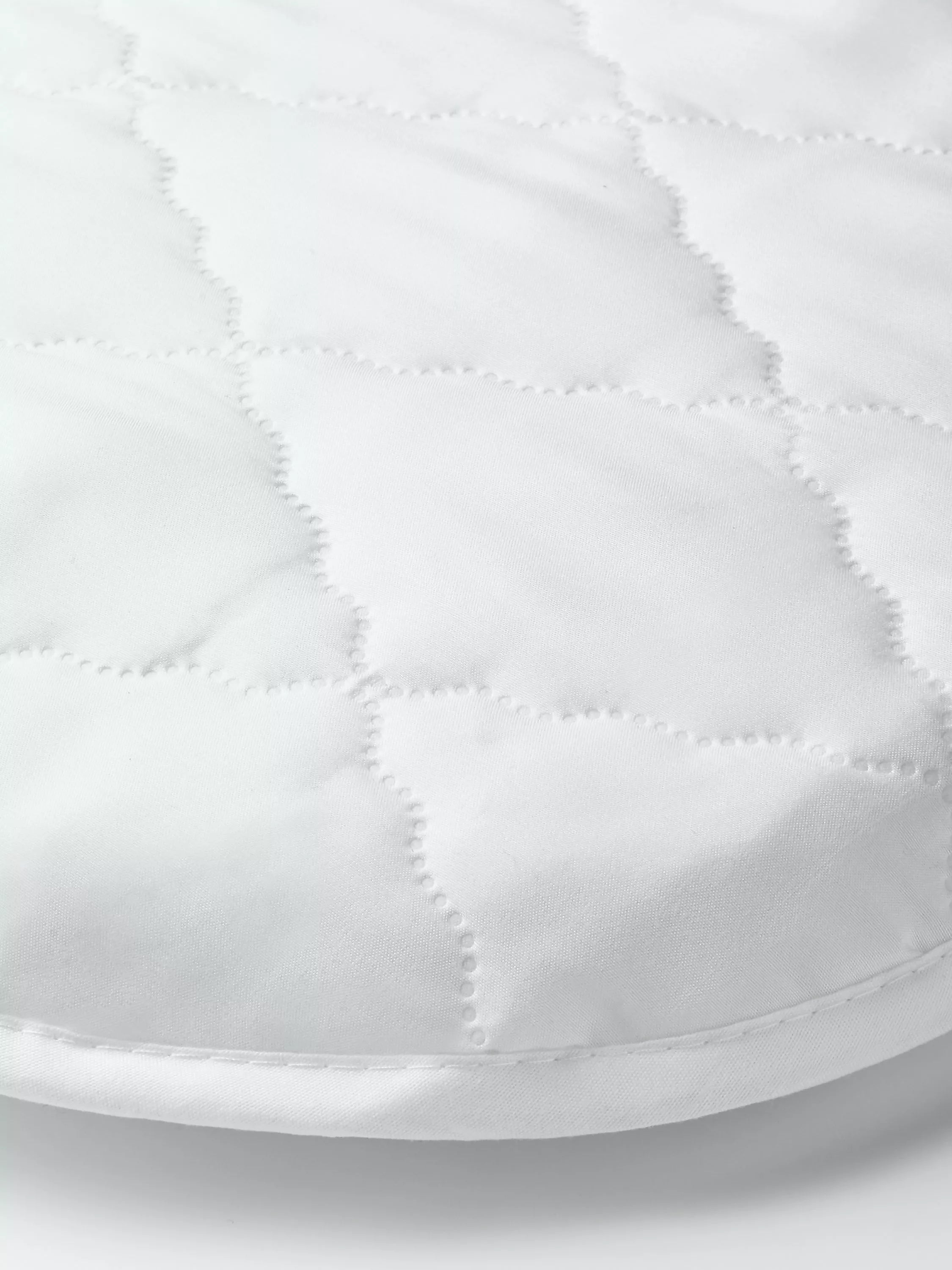 John Lewis ANYDAY Easycare Waterproof Mattress Protector, Moses Basket - McGrocer