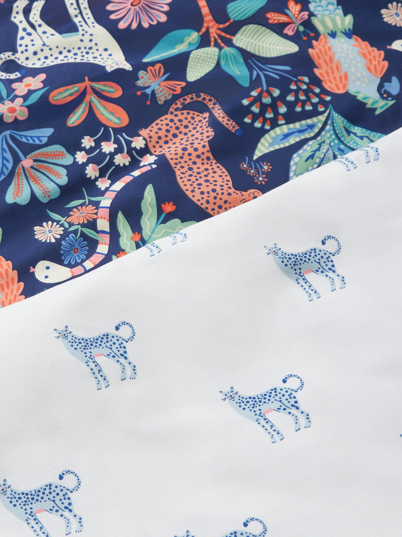 John Lewis kids floral jungle duvet cover set, UK version