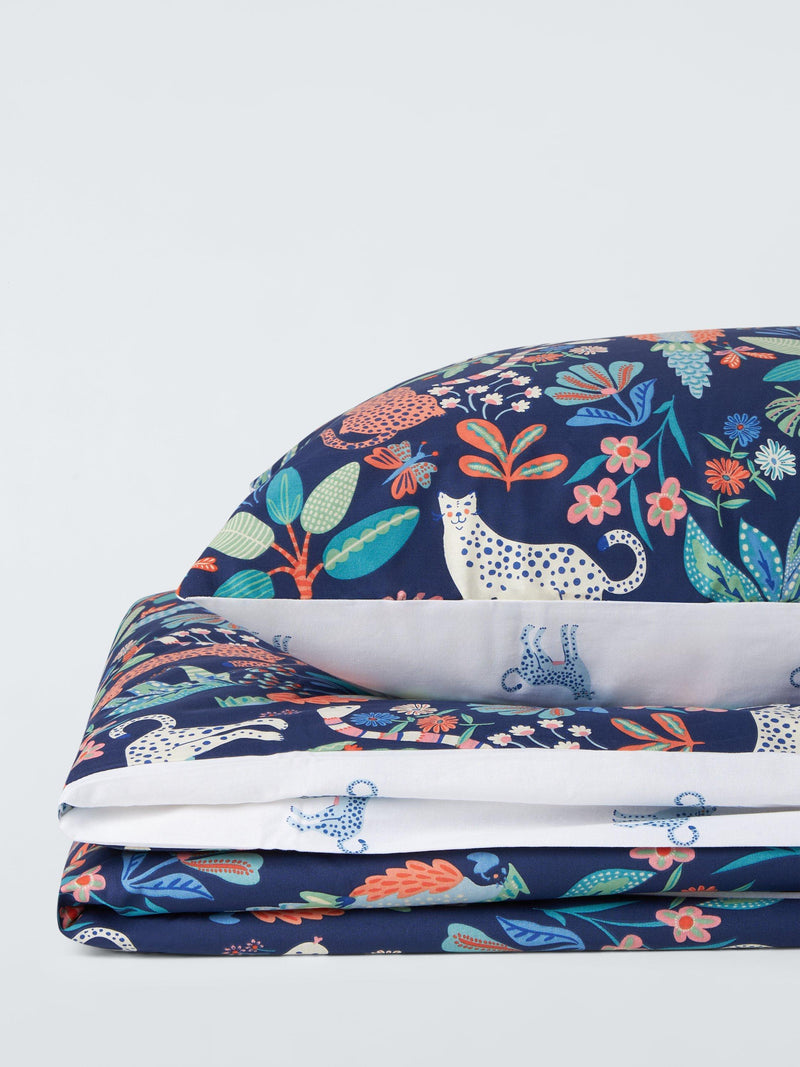 John Lewis kids floral jungle duvet cover set, UK version