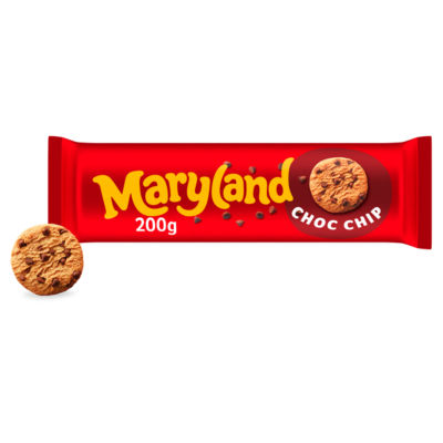 Maryland chocolate chip cookies 200g, imported from the UK
