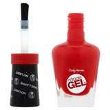Sally Hansen gel nail polish in Rhapsody Red 14.7ml (British brand)