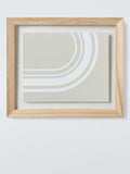 John Lewis pine wood floating poster frame natural, UK version