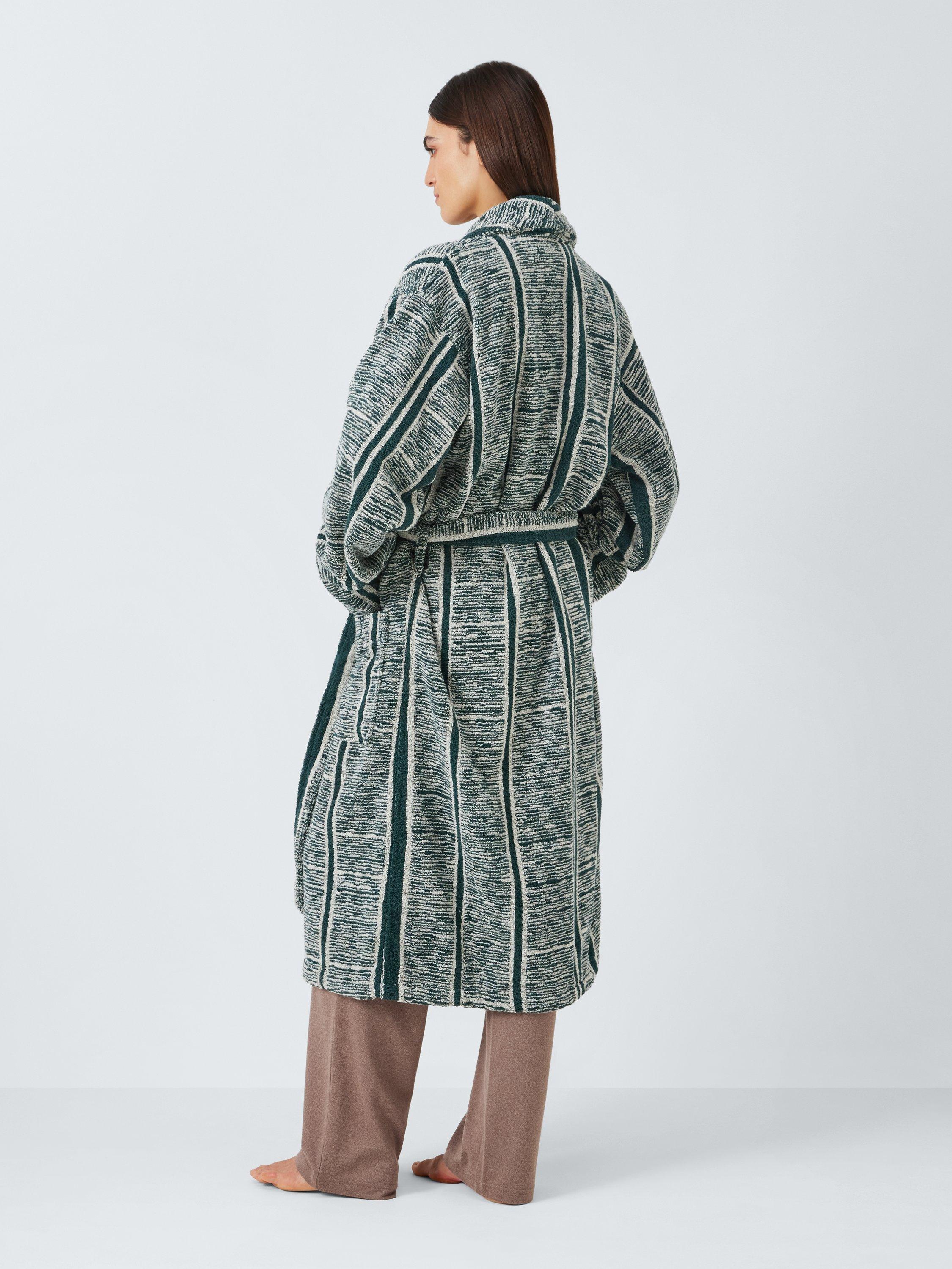 John Lewis X Collagerie Bath Robe Leaf Green, UK version
