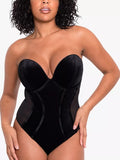 Curvy Kate Icon Plunge Strapless Padded Body, Black - McGrocer