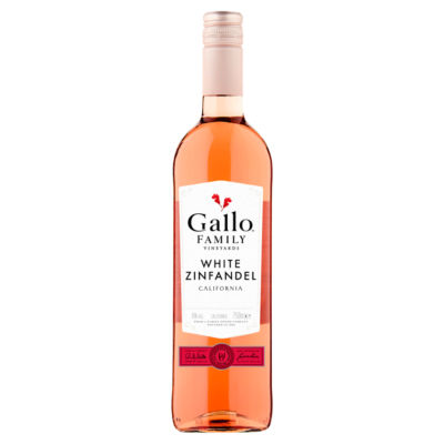 Gallo Family Vineyards White Zinfandel Rosé Wine 750ml, UK version