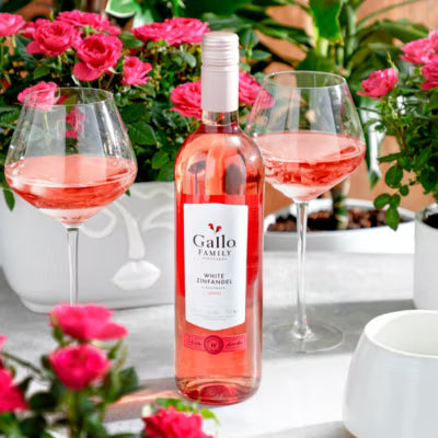 Gallo Family Vineyards White Zinfandel Rosé Wine 750ml, UK version