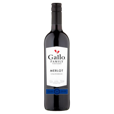 Gallo Family Vineyards Merlot red wine 750ml, UK version