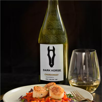 Dark Horse Chardonnay white wine 750ml - British product