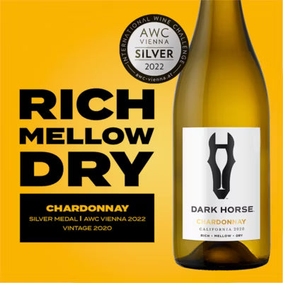 Dark Horse Chardonnay white wine 750ml - British product