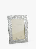 Lancaster and Gibbings Goodleigh floral photo frame in pewter, UK version